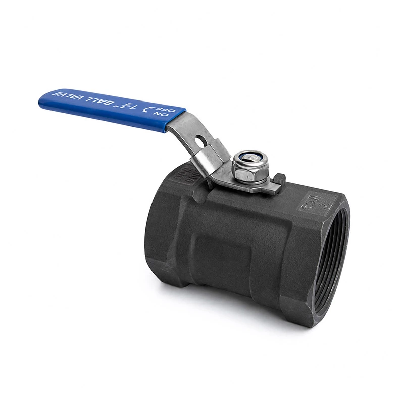 1PC Carbon Steel Ball Valvae cum Obfirmo Fabrica