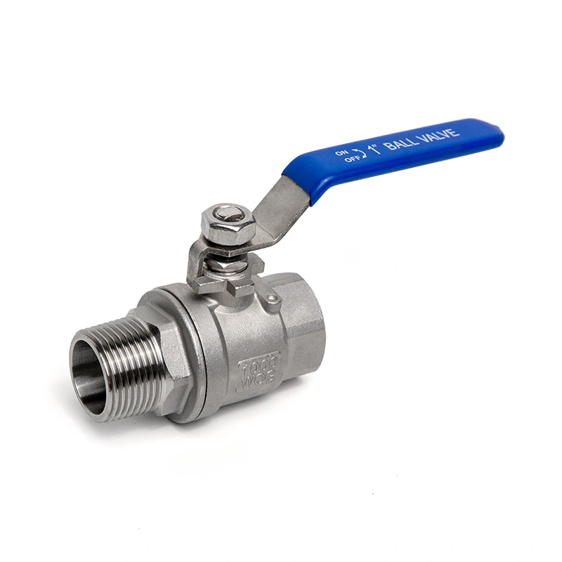 2PC Male ad Female Threaded Ball Valve