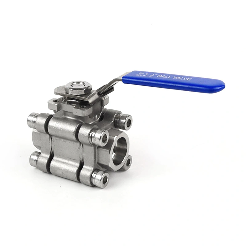 3PC 2000WOG Lockable Ball Valve 3PC 2000WOG Lockable Ball Valve