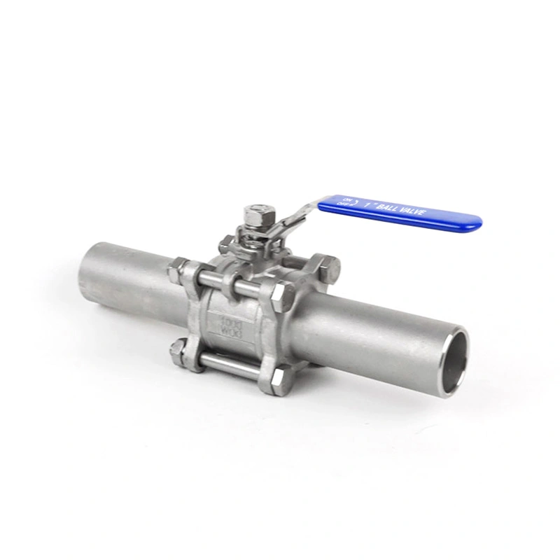 3PC Ball Valve Weld Fundo