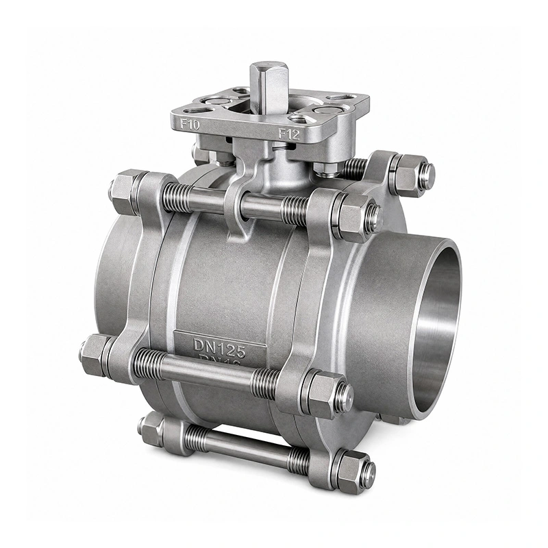 3PC Bulla iuncta desinit Diver Ball Valve Fundo Stelem 3PC Bulla iuncta desinit Diver Ball Valve Fundo Stelem