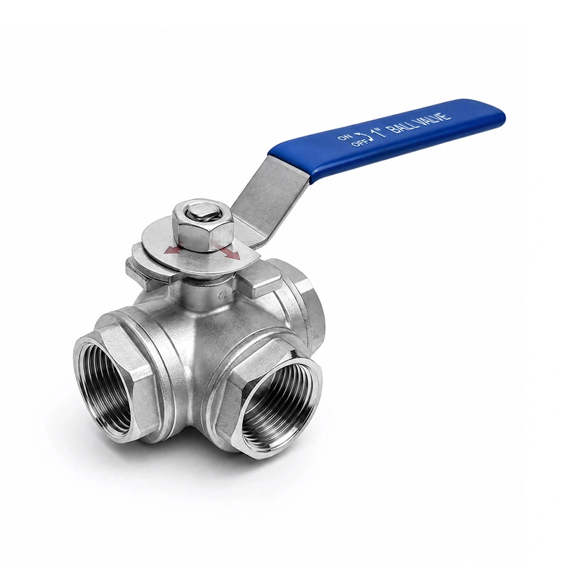 Tres Via Ball Valve T Port